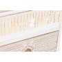 Cassettiera DKD Home Decor Abete Naturale Cotone Bianco (48 x 35 x 89 cm)