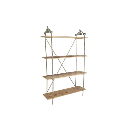 Scaffale DKD Home Decor Abete Metallo (120 x 38 x 190 cm)