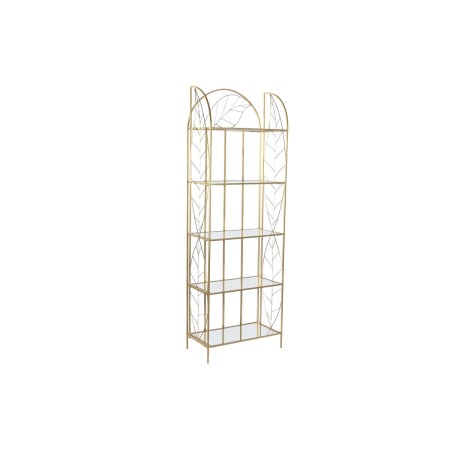 Scaffale DKD Home Decor Specchio Dorato Metallo (60 x 32 x 181,5 cm)