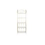 Scaffale DKD Home Decor Specchio Dorato Metallo (60 x 32 x 181,5 cm)