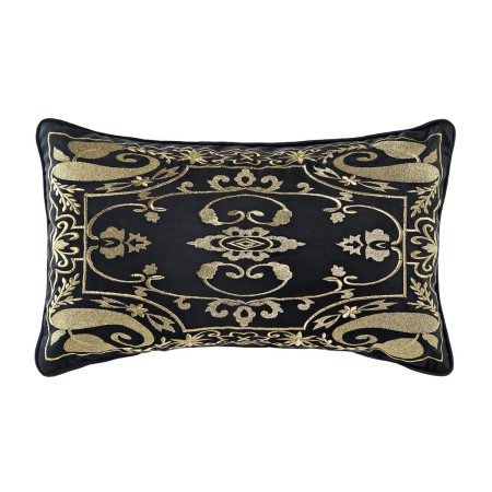 Cuscino DKD Home Decor Nero Poliestere Arabo (50 x 10 x 30 cm)