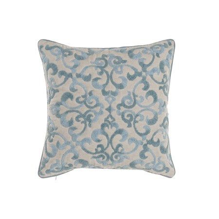 Fodera per cuscino DKD Home Decor Azzurro Tradizionale (50 x 1 x 50 cm)