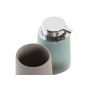 Dispenser di Sapone DKD Home Decor ABS Dolomite (9 x 9 x 14,5 cm) (2 Unità)