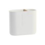 Portaspazzolini da Denti DKD Home Decor Naturale Bianco Bambù polipropilene (11,5 x 5,5 x 10,5 cm)