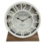 Orologio da Tavolo Versa Bianco Legno MDF (20 x 20 x 6 cm) (Ø 20 cm)