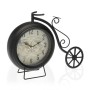 Orologio da Tavolo Versa Nero Bicicletta Ferro (10 x 23 x 29 cm)