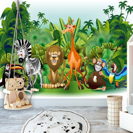 Carta da parati - Jungle Animals