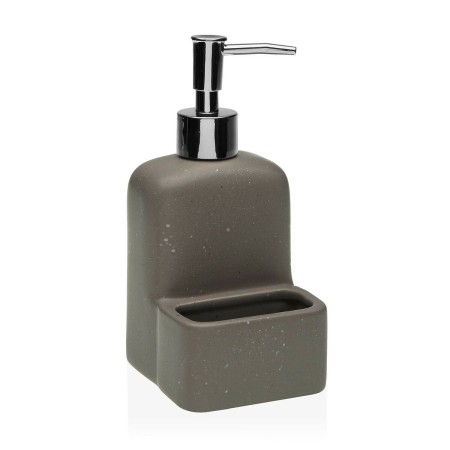 Dispenser di Sapone Versa Grigio Dolomite (9 x 18,5 x 8 cm)