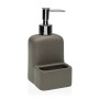 Dispenser di Sapone Versa Grigio Dolomite (9 x 18,5 x 8 cm)