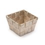 Cestino Multiuso Versa Beige (14 x 9 x 14 cm)