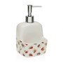 Dispenser di Sapone Versa Strawberry Ceramica (9,4 x 17,8 x 10,5 cm)