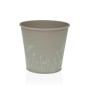 Vaso Versa Zink Grigio Metallo (12 cm)