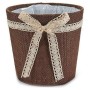 Vaso Con fiocchi Stoffa (20 x 17 x 20 cm)