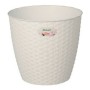 Vaso 73450 Bianco Plastica (14 x 12,5 x 14 cm) (14 x 13 x 14 cm)