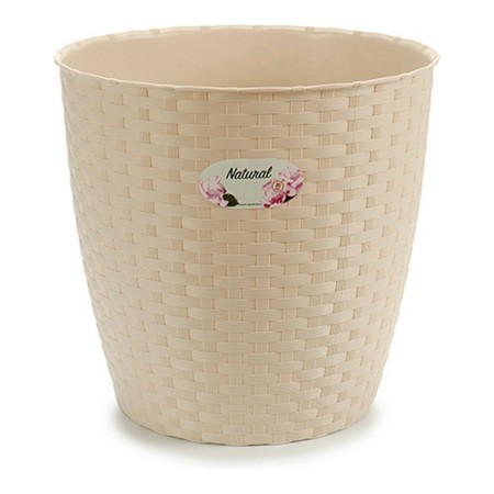 Vaso STF795 Beige Cammello Plastica (29 x 26,5 x 29 cm)