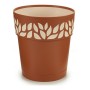 Vaso Cloe Marrone Plastica (15 x 15 x 15 cm)