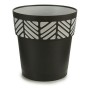 Vaso Orfeo Antracite Plastica (25 x 25 x 25 cm)