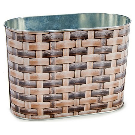 Vaso ‎S3604561 Alto Grande Metallo vimini (12,7 x 15 x 23,5 cm)