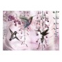 Carta da parati - Flying Hummingbirds (Pink)