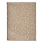 Tovaglia Jacquard Pois Beige (140 x 180 cm)