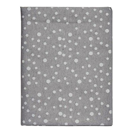 Tovaglia Jacquard Pois Grigio (140 x 180 cm)