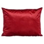 Cuscino Poliestere Velluto Rosso (45 x 15 x 60 cm)