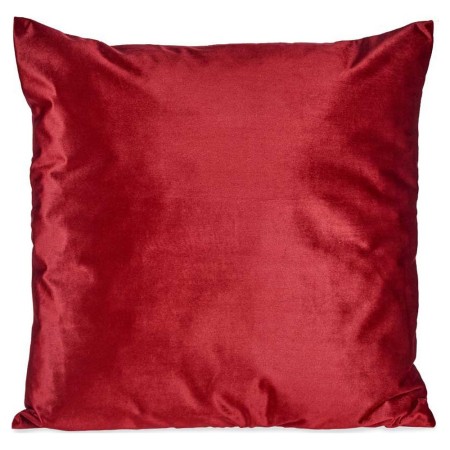 Cuscino Poliestere Velluto Rosso (60 x 18 x 60 cm)