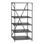 Scaffale Nero Metallo (36 x 192 x 86 cm)