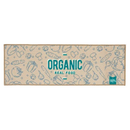 Tappeto Organic Beige Azzurro Verde Poliammide (40 x 1 x 120 cm)