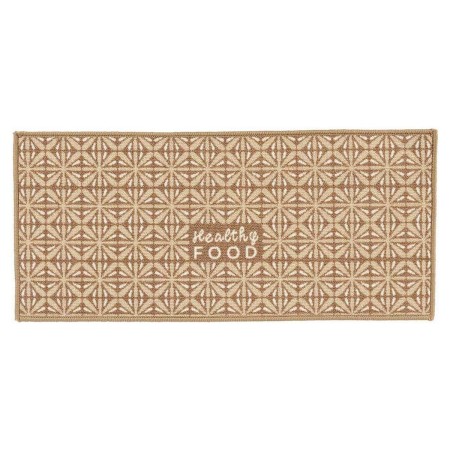 Tappeto Healthy Food Beige Poliammide Lattice (40 x 1 x 90 cm)