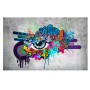 Carta da parati - Graffiti eye