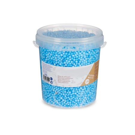 Materiale per Lavori Fai da Te Palle Azzurro polistirene (13,5 x 14 x 14 cm)