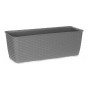 Vaso Autoirrigante ‎3872940 Grigio Plastica (15,5 x 13,5 x 39 cm)