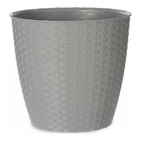 Vaso Grigio Plastica (29 x 26,5 x 29 cm)