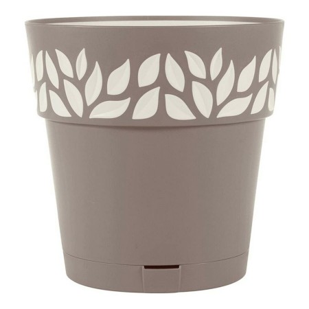 Vaso Autoirrigante Cloe Marrone Plastica (19 x 19 x 19 cm)