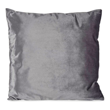 Cuscino Velluto Grigio Poliestere (45 x 13 x 45 cm)