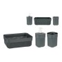 Set da Bagno Antracite Plastica (3 pcs)