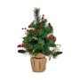 Albero di Natale Rosso Marrone Verde (23 x 47 x 27 cm)