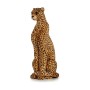 Statua Decorativa Marrone Leopardo Dorato Sintetico (38 x 98 x 35 cm)