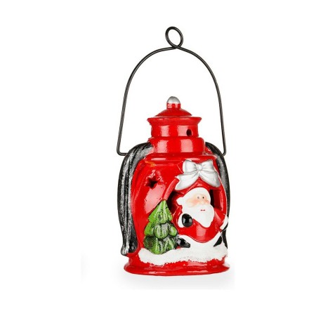 Statua Decorativa Babbo Natale Ceramica Rosso Bianco (8,3 x 16 x 8,5 cm)