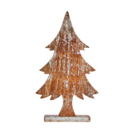 Albero di Natale Marrone Argentato Legno (5 x 49,5 x 26 cm)