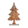 Albero di Natale Marrone Argentato Legno (5 x 49,5 x 26 cm)