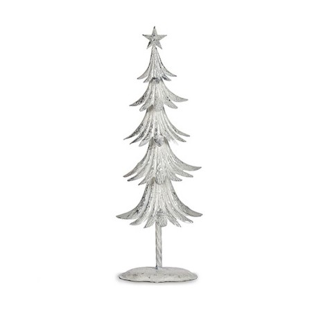 Albero di Natale Metallo Bianco (17,5 x 50 x 11 cm)