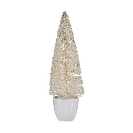 Albero di Natale Medio Bianco Plastica (10 x 33 x 10 cm)