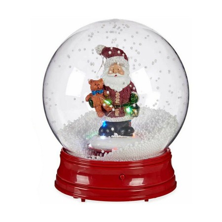 Palla di Neve 21 x 21 x 24 cm Babbo Natale Plastica Poliresina