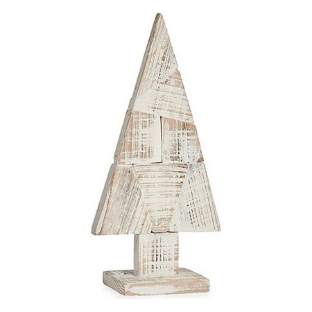 Albero di Natale Naturale Legno Bianco (9 x 41,5 x 20 cm)