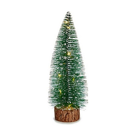 Albero di Natale Metallo Legno Verde Plastica (10 x 25 x 10 cm)