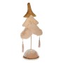 Albero di Natale Polare Beige Dorato Legno Poliestere (12 x 43 x 22 cm)