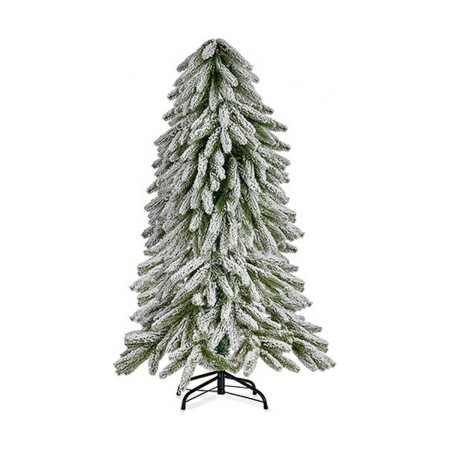 Albero di Natale Metallo Bianco Verde Plastica (Ø 90 x 210 cm)