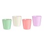 Vaso Rosa Lilla Bianco Verde Argilla (16,5 x 16 x 16,5 cm) (120 Unità)